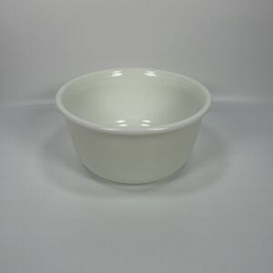 Vintage Hamilton Beach Mixer Bowl 5" T 9" W White Milk Glass USA Racine WI Chip